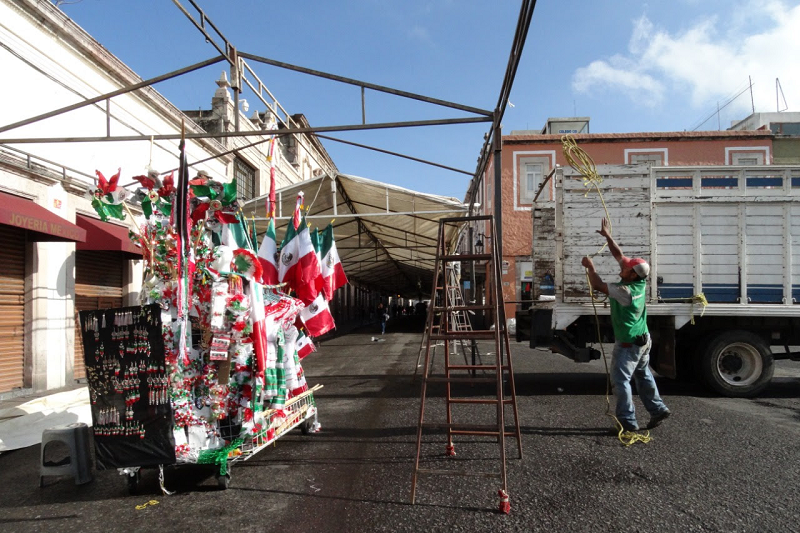 Afinan últimos detalles para instalación de puestos semifijos en el Centro  de Morelia – 0limites